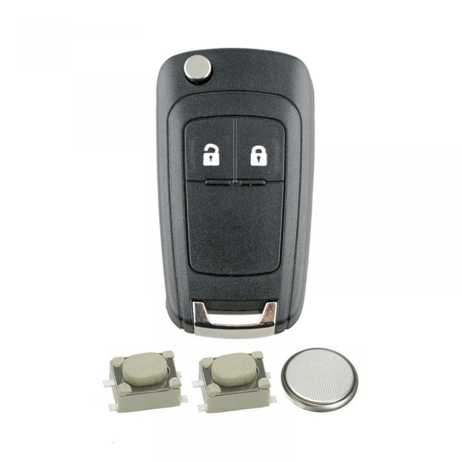 2 Button Replacement Remote Key Fob Case Shell for Vauxhall Opel Vivaro