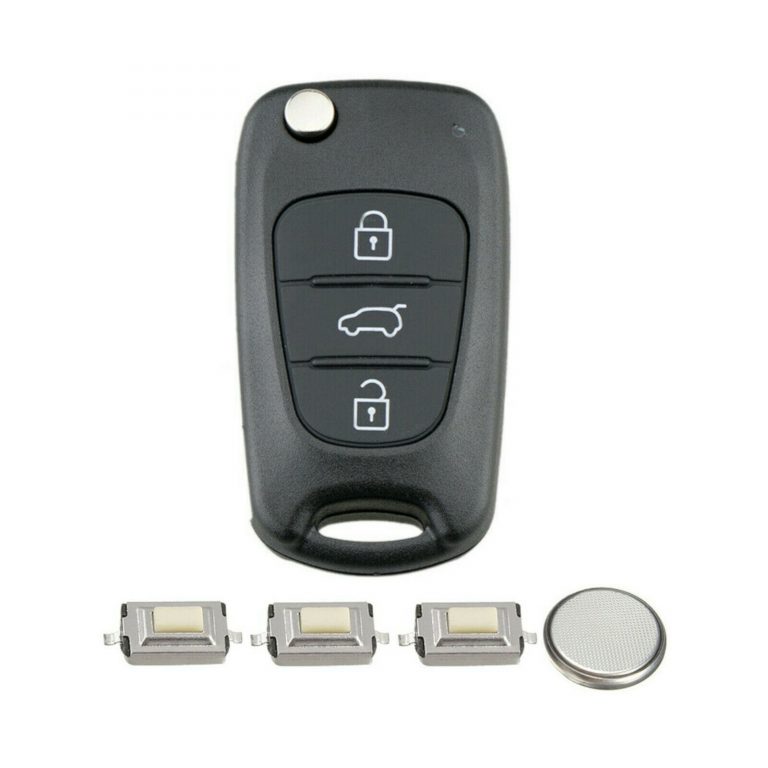 3 Button Remote Key Fob Case Repair Kit for Hyundai I20 IX20 I30 IX35