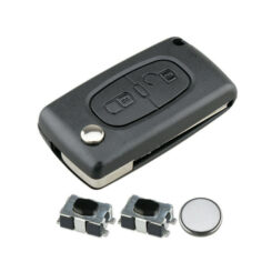 2 Button Remote Key Fob Case Repair Kit For Citroen Berlingo C2 C4 C3 Pluriel 7