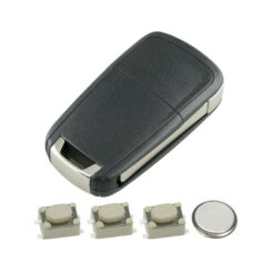 3 Button Remote Key Fob Case Repair Kit for Vauxhall Opel Astra J Insignia A Cascade 4