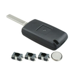 3 Button Remote Key Fob Case Repair Kit for Peugeot 207 307 308 407 408 inc Logo 5