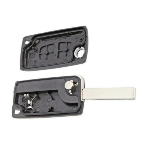 2 Button Replacement Remote Key Fob Case Shell Cover FitsCitroen Dispatch C8 1