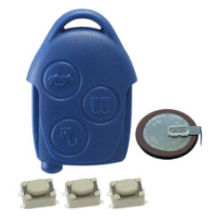 Ford 3 Button Remote Key Fob Case Repair Kit for Transit MK7 w/ VL2330 Battery