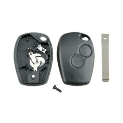2 Button Replacement Remote Key Fob Case Shell for Dacia Duster Logan Sandero 2