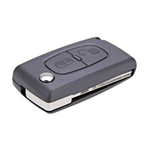 2 Button Replacement Remote Key Fob Case Shell Cover FitsCitroen Dispatch C8