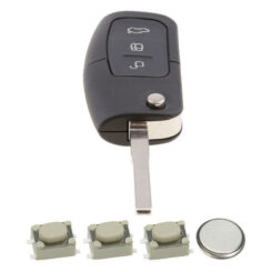 3 Button Remote Key Fob Case Repair Kit for Ford Focus Mondeo Ecosport 10