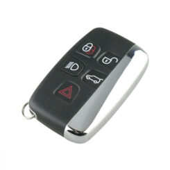 5 Button Remote Key Fob Case Shell Cover for Jaguar F-Type F-Pace XE XF XJ